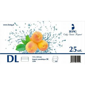 Koperty Bong DL Białe 75g, 25szt